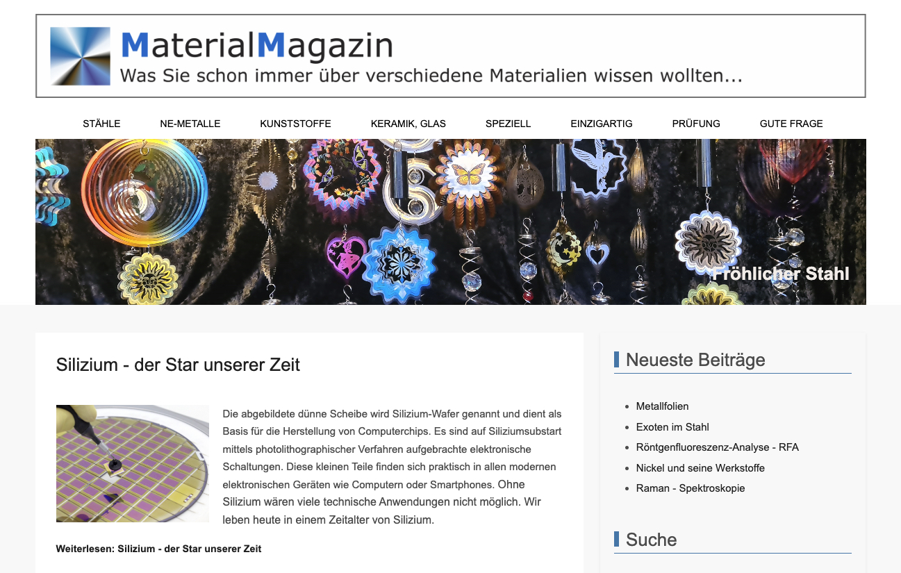 Material Magazin