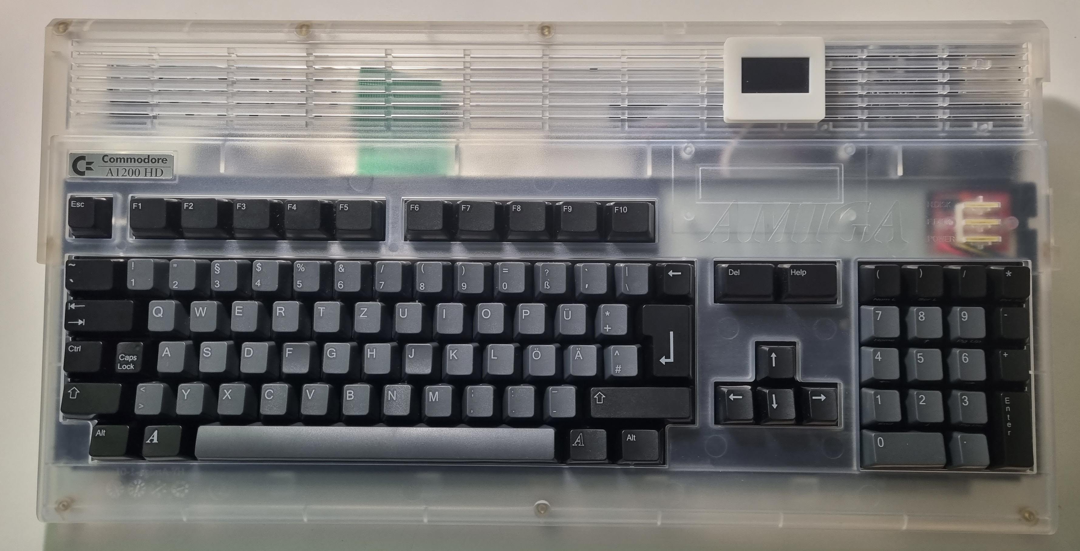 Pimped Commodore Amiga 1200