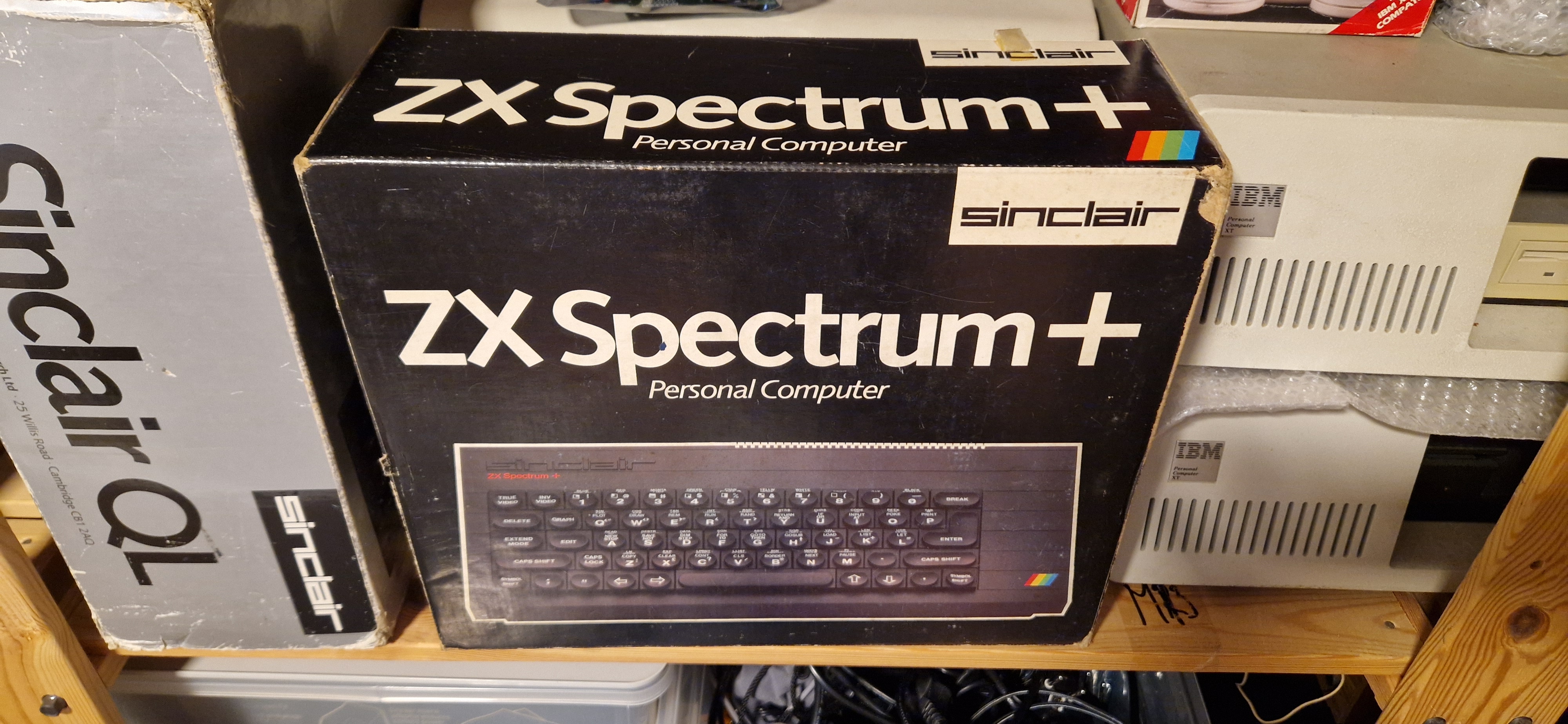 Boxed Sinclair ZX Spectrum Plus